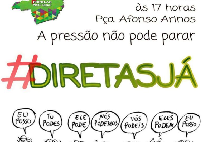 24 de Maio - #DiretasJá - Praça Afonso Arinos