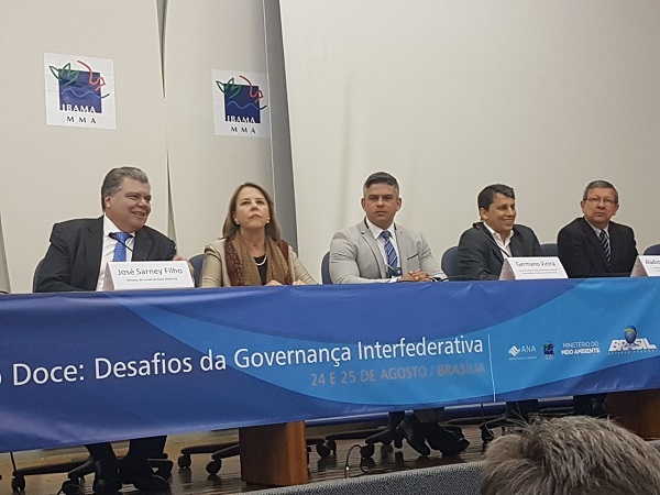 Governança Interfederativa do rio Doce é discutida em Seminário em Brasília