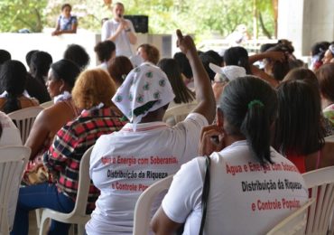 Atingidas por barragens acampam na ALMG pelo Dia da Mulher