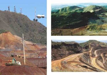 Mineração 'come pedaço' da Serra do Curral