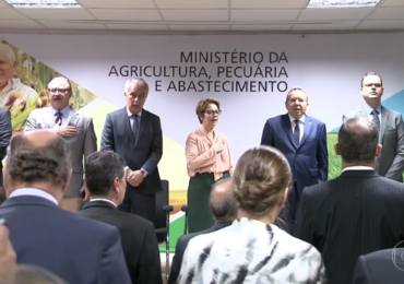 Ao assumir o cargo, nova ministra da Agricultura diz que Brasil é 'modelo' em preservação ambiental