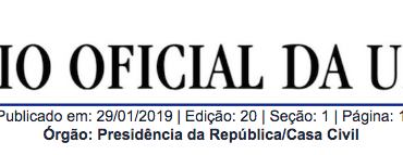RESOLUÇÃO Nº 2, DE 28 DE JANEIRO DE 2019