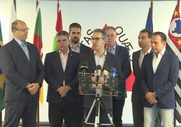 Governadores do Sul e Sudeste declaram apoio à reforma da previdência, em encontro em MG