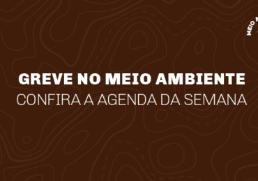Servidores do meio ambiente em greve! Confira nossa agenda de luta da semana em Belo Horizonte.