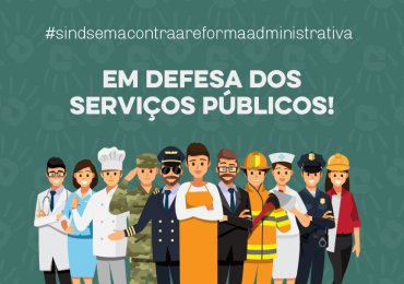 Não à Reforma Administrativa!