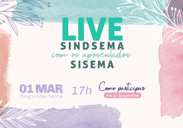 Aposentados do Sisema participaram de live com o sindicato