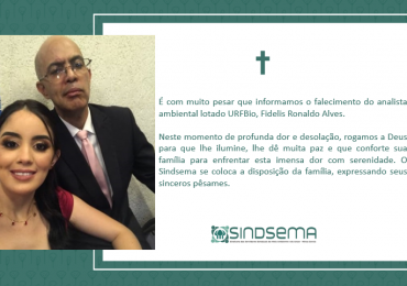 Nota de Falecimento - Fidelis Ronaldo Alves