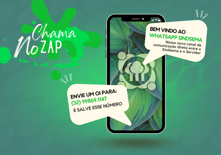 Sindsema lança novo canal de comunicação com o servidor pelo WhatsApp