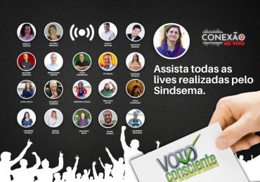Assista todas as lives da campanha Voto Consciente