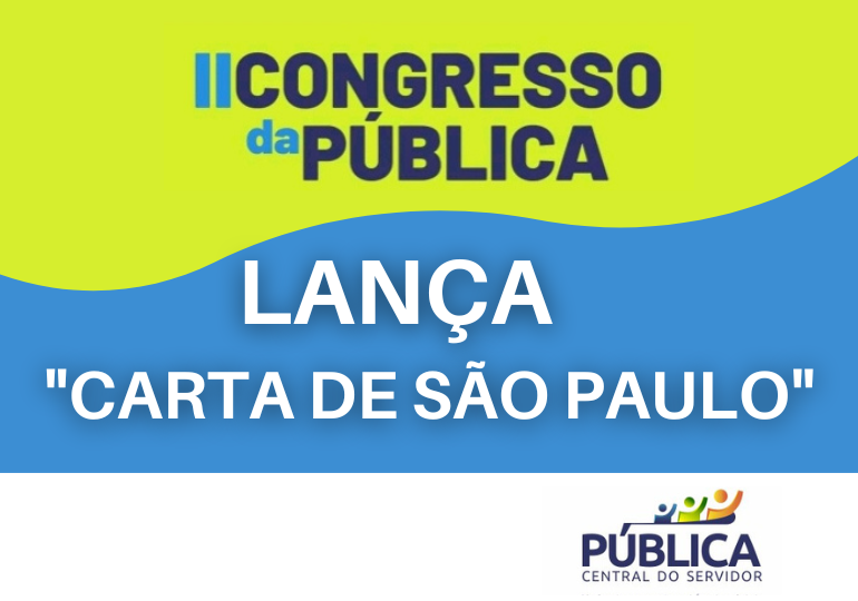 Sindsema presente! II Congresso da Pública lança "Carta de São Paulo"