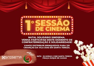 Sindsema vai distribuir brinquedos durante Natal Solidário no Santa Tereza, em Belo Horizonte