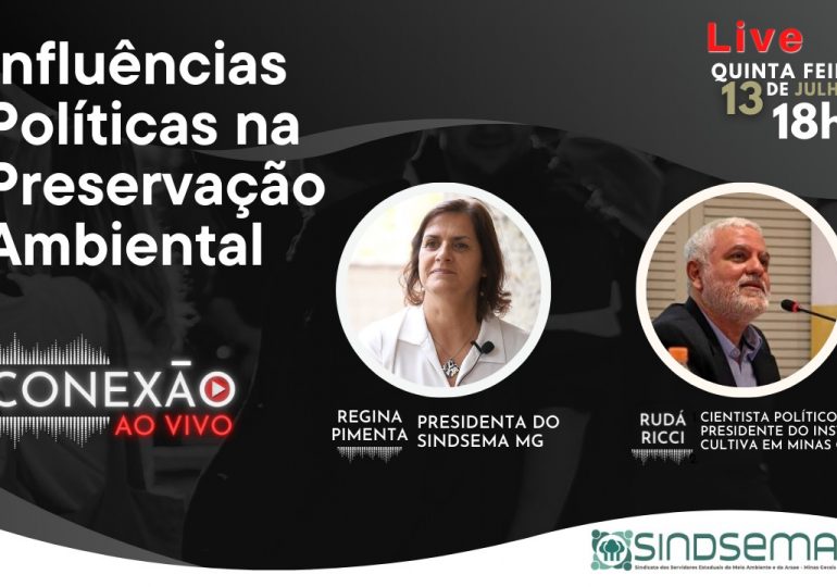 Sindsema promove live sobre influência política no meio ambiente com Rudá Ricci