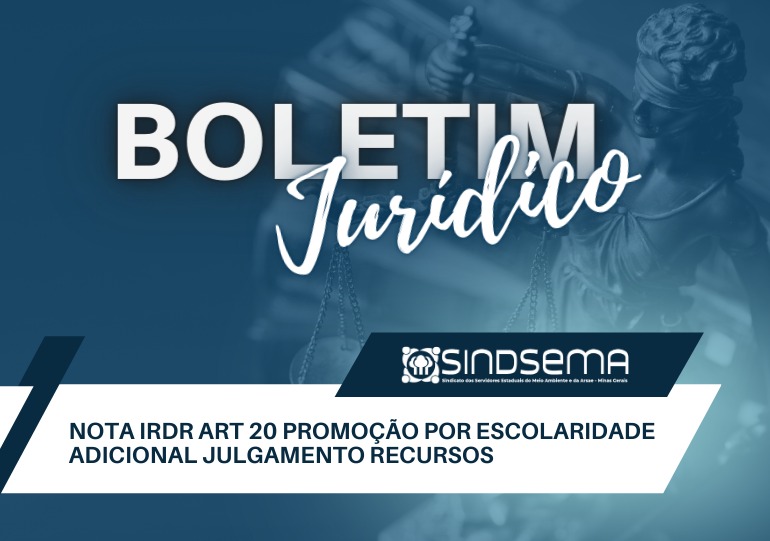 PROMOÇÃO POR ESCOLARIDADE ADICIONAL – ART. 20 – PROCESSO PARADIGMA – IRDR No 1.0000.16.049047-0/001 - NUMERAÇÃO ÚNICA: 0941415-42.2016.8.13.0000 – STJ – RELATORA ASSUSETE MAGALHÃES - AGRAVO INTERNO EM ARESP 1726560/MG – 2o TURMA STJ