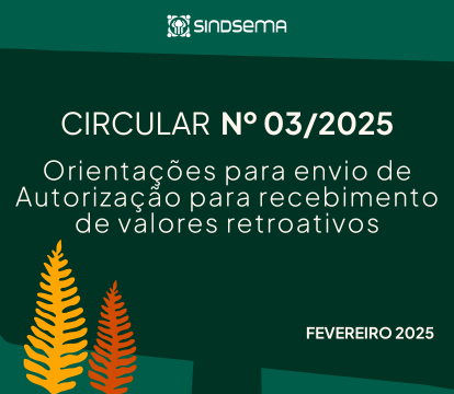 Circular 003/2025 sobre recebimento de valores retroativos