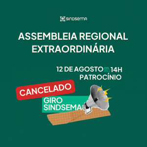 ASSEMBLEIA REGIONAL EXTRAORDINÁRIA - PATROCÍNIO
