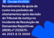 CIRCULAR 1 DE 2026 – INFORME IRDR AJUDA DE CUSTO