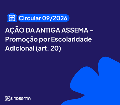 CIRCULAR 09/2026 - Promoção por Escolaridade Adicional (art. 20)CIRCULAR 09/2026 -