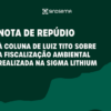 NOTA DE REPÚDIO