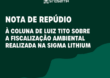 NOTA DE REPÚDIO