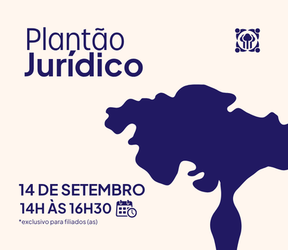 PLANTÃO JURÍDICO - SETEMBRO