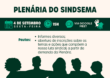 Participe da Plenária do Sindsema